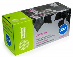 Лазерный картридж Cactus CS-CF333A (HP 654A) пурпурный для HP Color LaserJet M651, M651dn, M651n, M651xh (15'000 стр.) - фото 7736