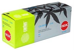Лазерный картридж Cactus CS-O610C (44315307) голубой для принтеров Oki C610n, C610dn (6'000 стр.) - фото 8366