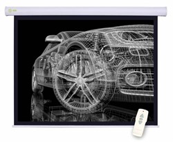 Экран Cactus Motoscreen CS-PSM-150x150 87" 1:1 настенно-потолочный , моторизованный привод (150x150 см.) - фото 8465
