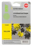 Струйный картридж Cactus CS-PGI1400XLY (PGI-1400XL Y) желтый для Canon MAXIFY MB2040, MB2140, MB2340, MB2740 (12 мл)